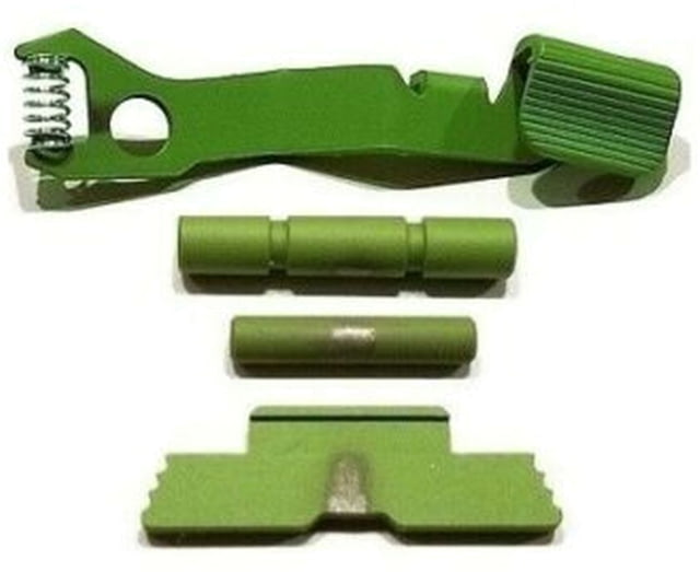 Centennial Defense Systems Extended Control Kit w/Mag Release for Glock 42/43 Serrated 2 Pins Zombie Green - Centennial Defense Systems