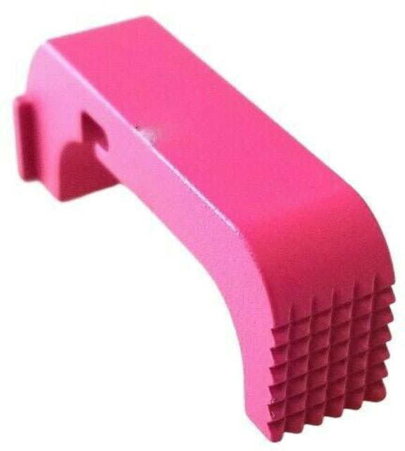 Centennial Defense Systems Extended Mag Release for Gen 4-5 10mm .45ACP Glock Stippled Pink - Centennial Defense Systems
