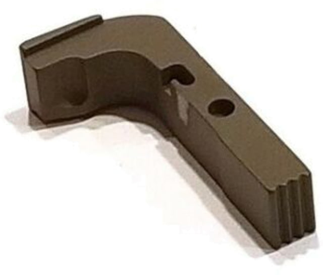 Centennial Defense Systems Extended Mag Release for Gen 1-3 10mm .45ACP Glock Serrated Glock Tan - Centennial Defense Systems