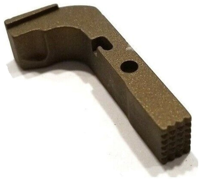 Centennial Defense Systems Extended Mag Release for Gen 1-3 10mm .45ACP Glock Stippled Burnt Bronze - Centennial Defense Systems