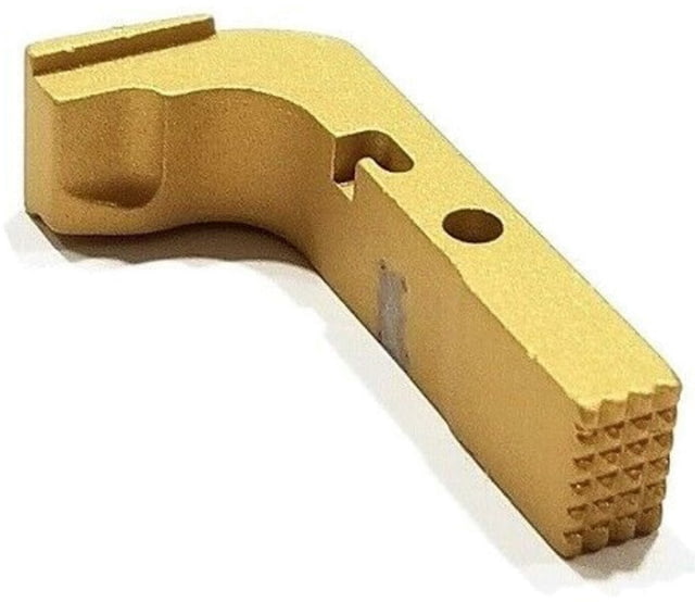 Centennial Defense Systems Extended Mag Release for Gen 1-3 10mm .45ACP Glock Stippled Gold - Centennial Defense Systems