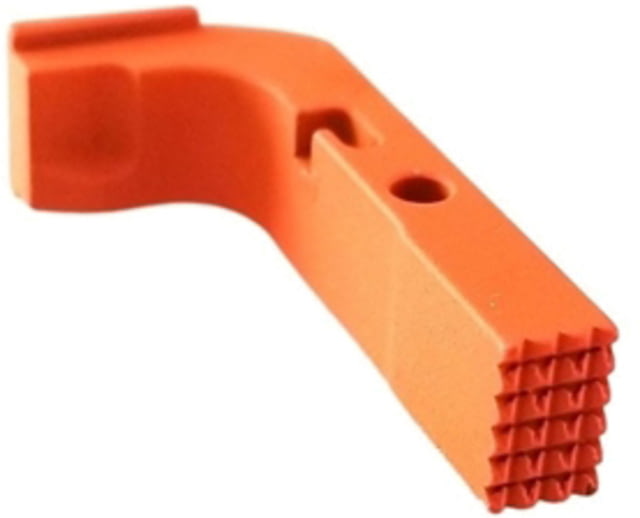 Centennial Defense Systems Extended Mag Release w/2.5lb Spring for Gen 1-3 10mm .45ACP Glock Stippled Hi-Viz Orange - Centennial Defense Systems