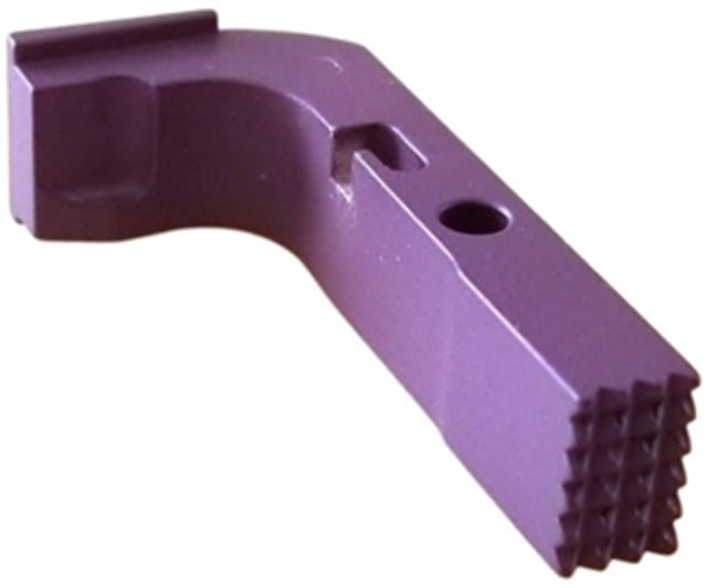 Centennial Defense Systems Extended Mag Release w/5lb Spring for Gen 1-3 10mm .45ACP Glock Stippled Purple - Centennial Defense Systems