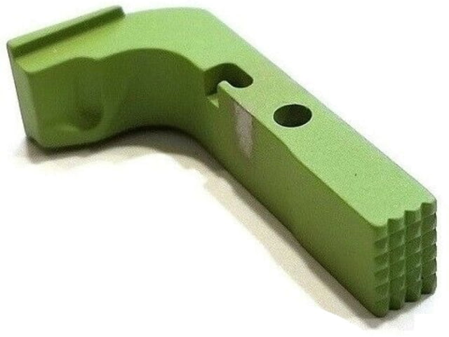 Centennial Defense Systems Extended Mag Release w/5lb Spring for Gen 1-3 9mm .40S&W .357SIG Glock Stippled Zombie Green - Centennial Defense Systems