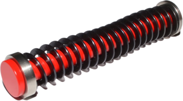 Centennial Defense Systems Glock 43/43X/48 CDS Stainless Single Spring Guide Rod Assembly Red 15lb Spring - Centennial Defense Systems