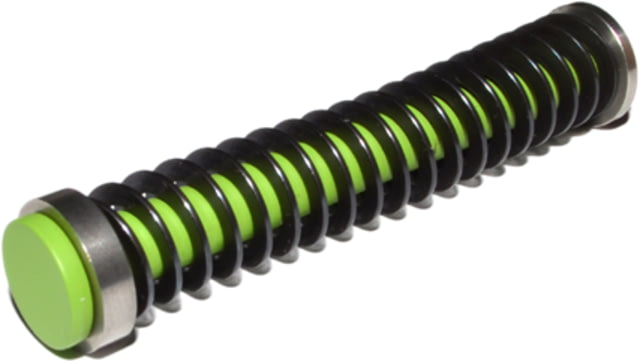 Centennial Defense Systems Glock 43/43X/48 CDS Stainless Single Spring Guide Rod Assembly Zombie Green 19lb Spring - Centennial Defense Systems