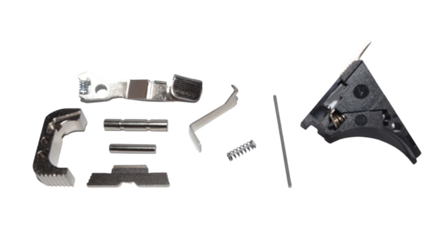 Centennial Defense Systems Glock 43 Lower Parts Kit Serrated 2.5lb Mag Catch Spring Factory Trigger Spring Weight Nickel LPK-EXT-MOD7 - Centennial Defense Systems