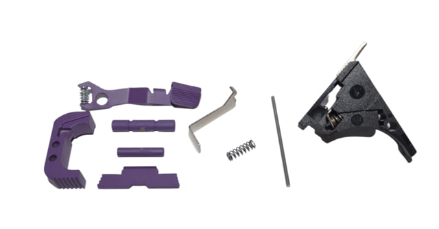Centennial Defense Systems Glock 43x48 Lower Parts Kit Serrated 5lb Mag Catch Spring Factory Trigger Spring Weight Purple LPK-EXT-MOD235 - Centennial Defense Systems