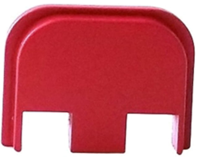 Centennial Defense Systems Rear Slide Cover Plate for Glock 43/43X/48 Red Aluminum - Centennial Defense Systems