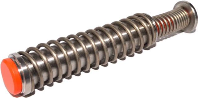Centennial Defense Systems Stainless Steel Guide Rod Assembly for Gen 4-5 Glock 19 Hi-Viz Orange 22lb Spring - Centennial Defense Systems