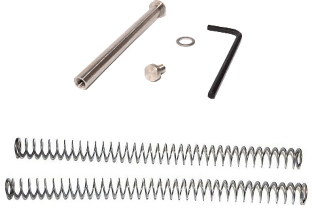 Centennial Defense Systems Stainless Steel Guide Rod Carry Kit for Gen 1-3 Glock 19 Stainless Steel No Coating Flat Face Screw 20lb22lb Springs - Centennial Defense Systems