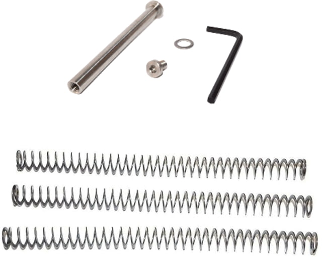 Centennial Defense Systems Stainless Steel Guide Rod Carry Kit for Gen 1-3 Glock 17 Stainless Steel No Coating Allen Screw 20lb22lb24lb Springs - Centennial Defense Systems