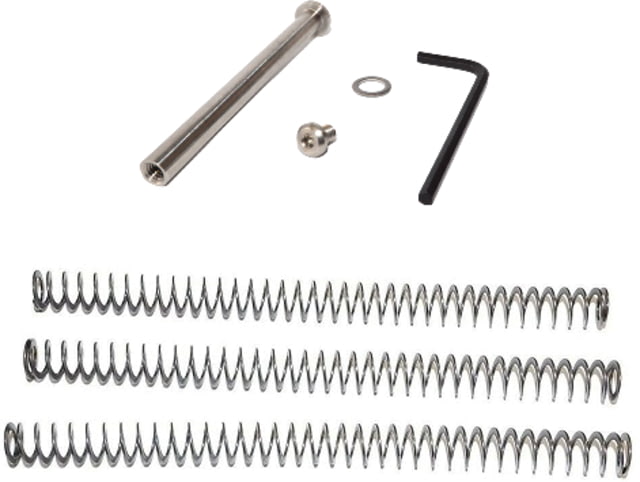 Centennial Defense Systems Stainless Steel Guide Rod Carry Kit for Gen 1-3 Glock 17 Stainless Steel No Coating Button Head Allen Screw 20lb22lb24lb - Centennial Defense Systems