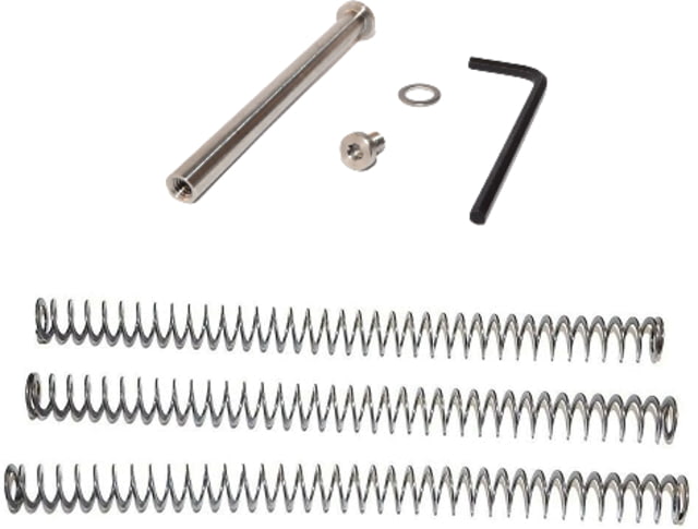 Centennial Defense Systems Stainless Steel Guide Rod Carry Kit for Gen 1-3 Glock 17 Stainless Steel No Coating Torx Screw 20lb22lb24lb Springs - Centennial Defense Systems