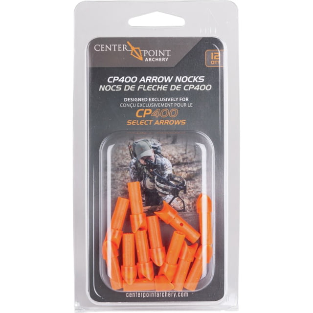 CenterPoint CP400 Arrow Nocks Orange