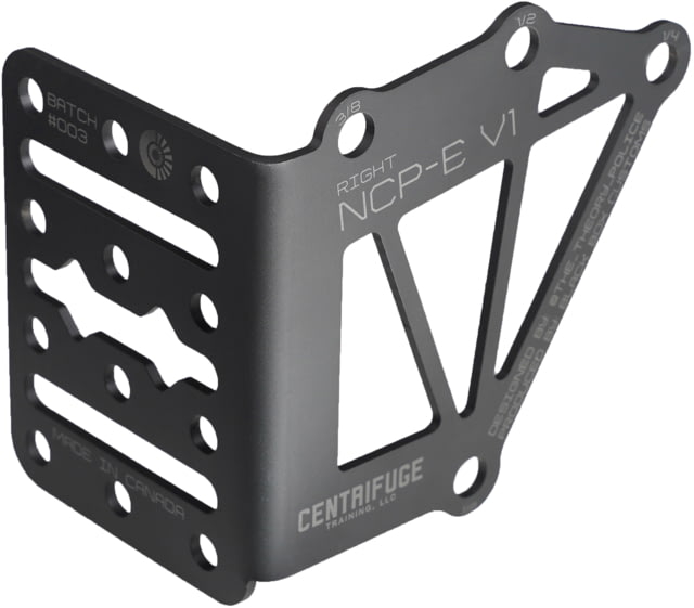 US Centrifuge Training NCP-E-L Negative Cant Plate/TQ Mount, Left Handed, Black, Standard, 52020 Tech Data