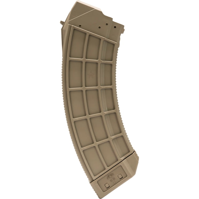 tury Arms US Palm Standard Rifle Magazine AK-47 7.62x39mm 30 Rounds Flat Dark Earth 1 Pack Polymer 30RD Ammo