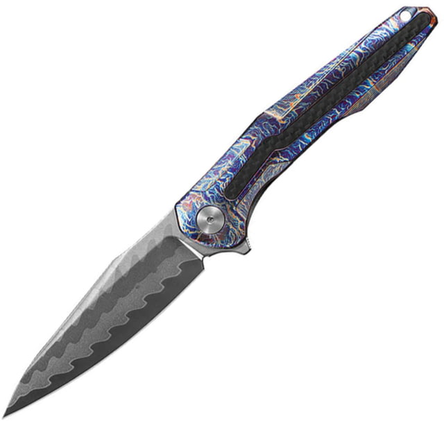 CH Knives Wartex Framelock Flame Ti CH - Ch Knives