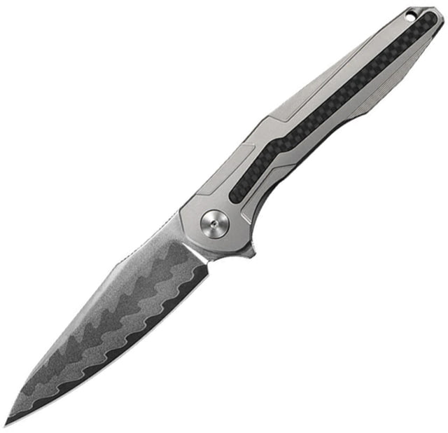 CH Knives Wartex Framelock Silver Ti CH - Ch Knives