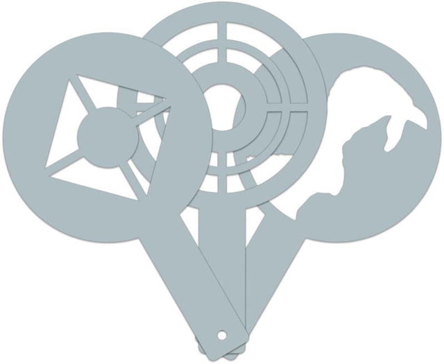 Champion Steel Target Painting Stencils 3 Pack Steel