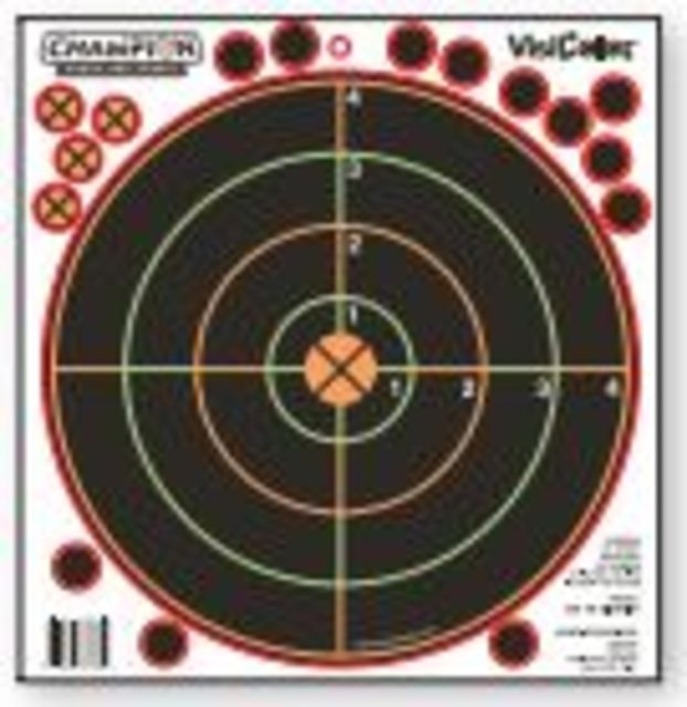 Champion Traps and Targets 100 Yd Sight-In Tgt 5Pk w/30 Rp - Champion Traps And Targets