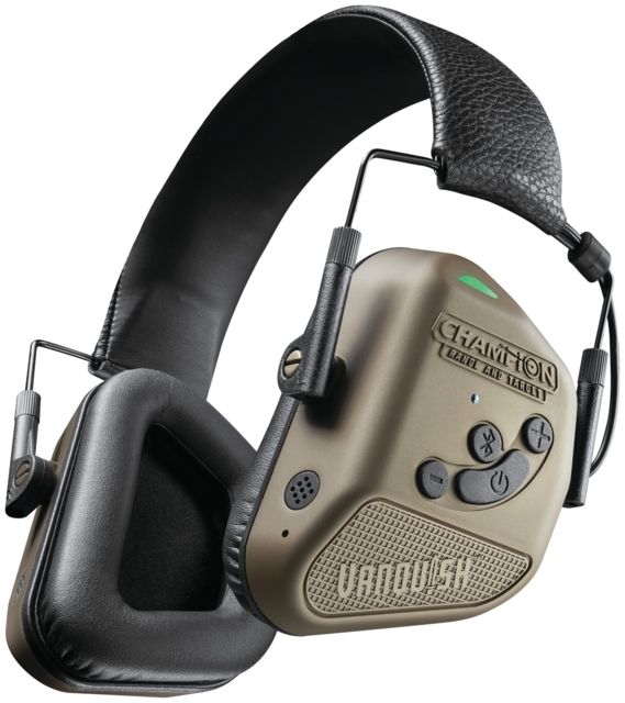 Champion Traps and Targets Headphone Electronic Nanoslim Elite Olive - Champion Traps And Targets