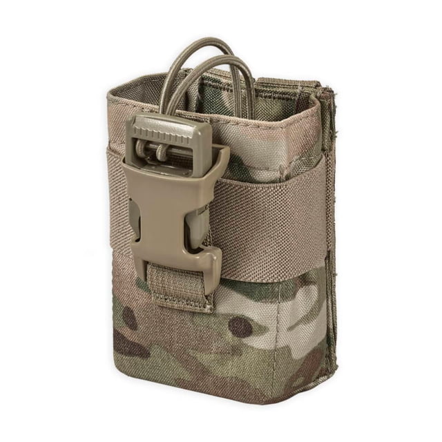 Chase Tactical Adjustable Radio Pouch Multicam One Size - Chase Tactical