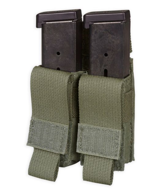 Chase Tactical Double Pistol Mag Pouch Ranger Green One Size NSN NONE - Chase Tactical