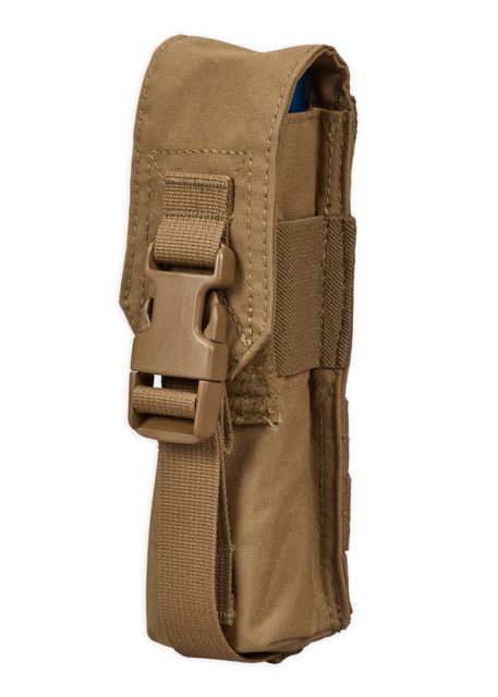 Chase Tactical Flashlight/Suppressor Pouch Coyote Tan Large NSN NONE - Chase Tactical