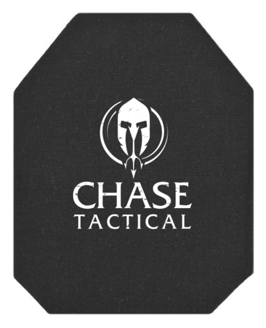 Chase Tactical Level IV Hard Armor Plates Stand Alone NIJ 0101.06 Certified DEA Compliant  Single Curve Shooter Cut 0.95in 7.2 Lbs - Chase Tactical