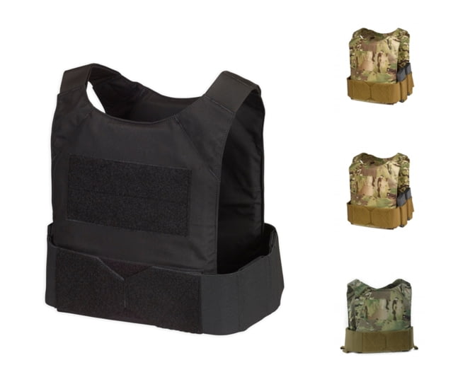 Chase Tactical Low-Vis Plate Carrier LVPC, Multicam Black, One Size, CT-10LVPC-MCB by USA Chase Tactical Military & Tactical Vest Plate Carriers
