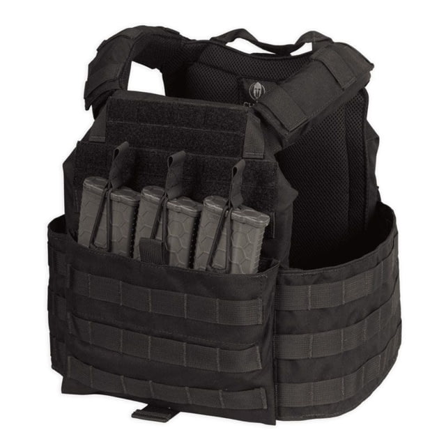 Chase Tactical Modular Enhanced Armor Carrier MEAC XL Accepts 11X14 Plate Black - Chase Tactical