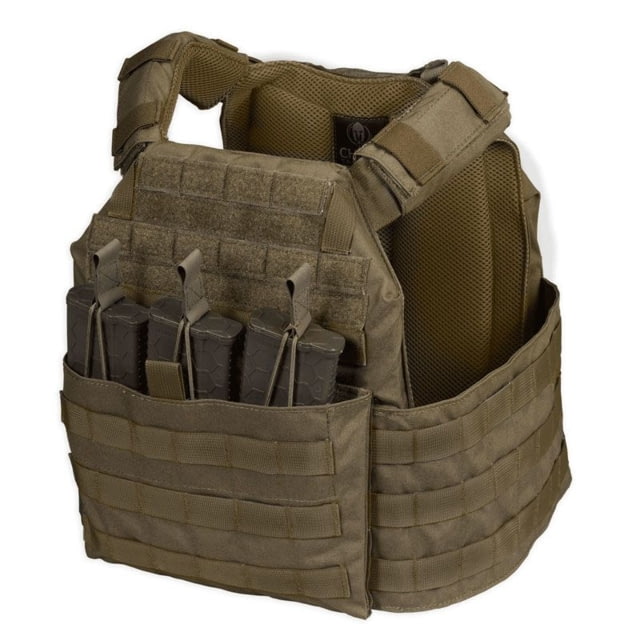Chase Tactical Modular Enhanced Armor Carrier MEAC XL Accepts 11X14 Plate Ranger Green - Chase Tactical