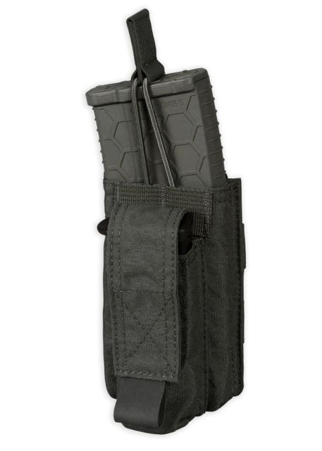 Chase Tactical Single Kangaroo Mag Pouch 5.56/Pistol Black One Size NSN NONE - Chase Tactical