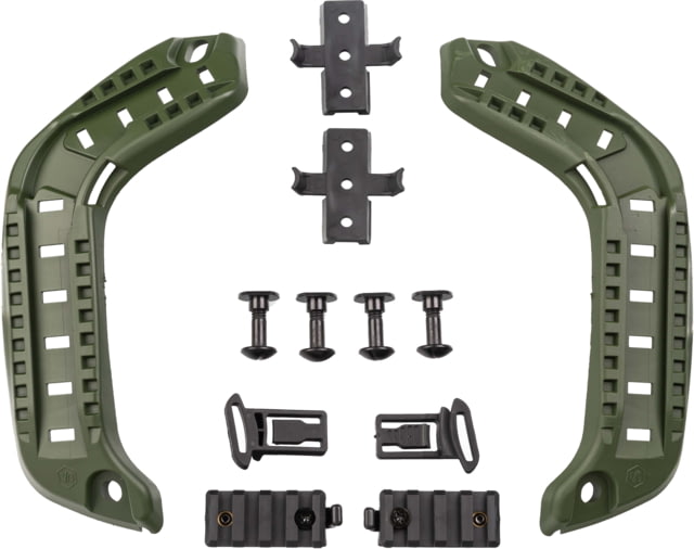 Chase Tactical Striker Series Ach-Arc Rail System w/Picatinny And Assembly Od Green - Chase Tactical