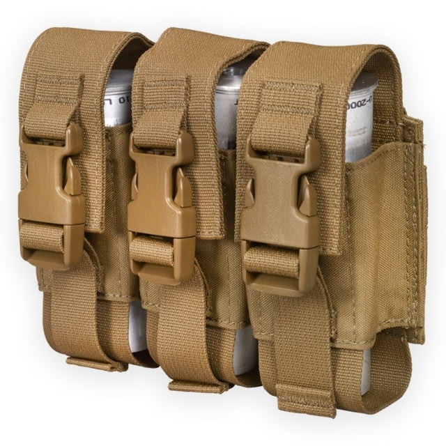 Chase Tactical Triple Flashbang Pouch Coyote - Chase Tactical