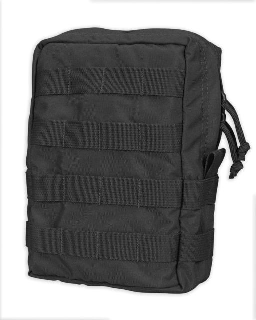 Chase Tactical Vertical General Purpose Utility Pouch Black Large NSN NONE - Chase Tactical