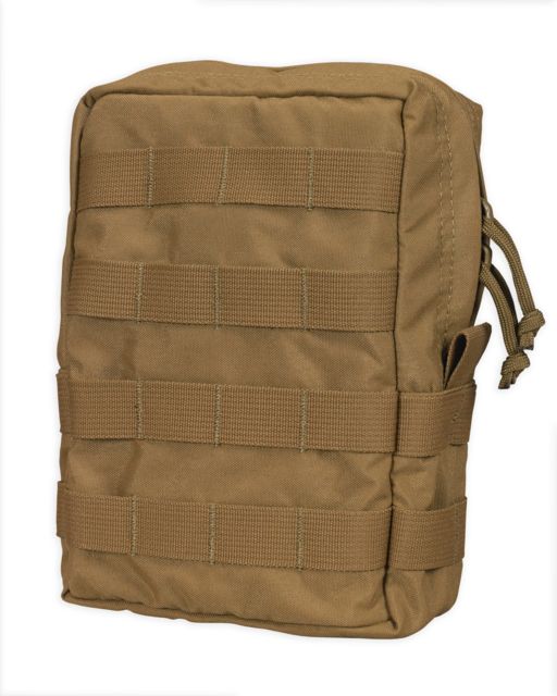 Chase Tactical Vertical General Purpose Utility Pouch Coyote Tan Large NSN NONE - Chase Tactical