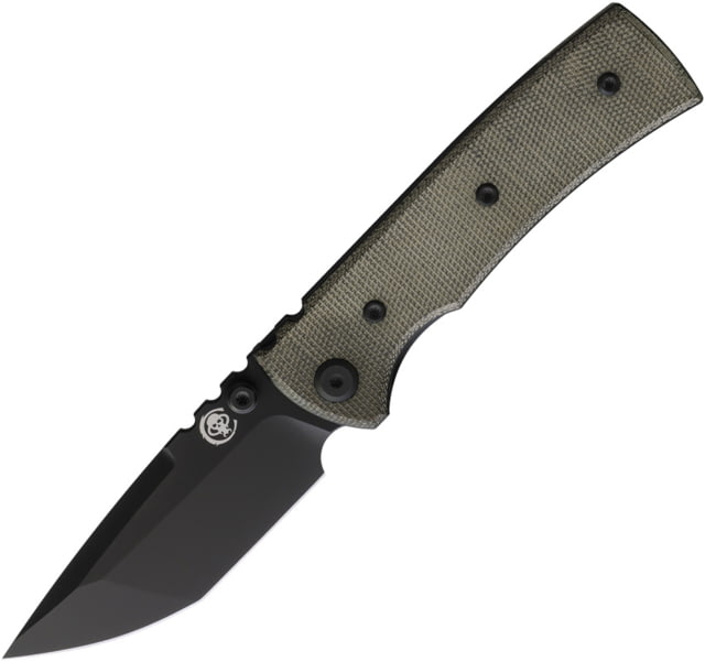 Chaves Knives Redencion Street Linerlock Grn CHAV14461 - Chaves Knives