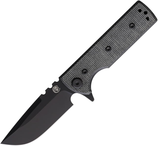 Chaves Knives T.A.K. Linerlock PVD Blk DP CHAV14240 - Chaves Knives