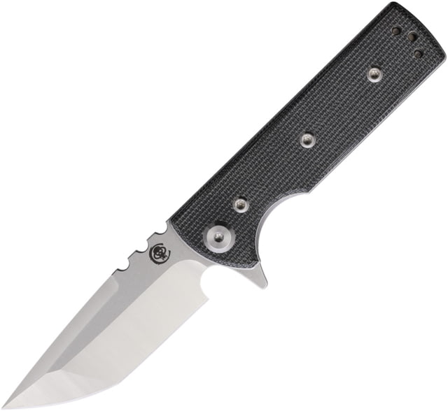 Chaves Knives T.A.K. Linerlock SW Blk Tanto CHAV14239 - Chaves Knives