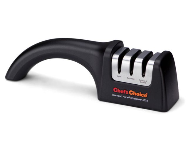 Chef's Choice Angleselect Diamond Hone 4633 3-Stage 15/20 Degrees Sharpener 9.375 x 2.375 x 5.75 - Chef's Choice
