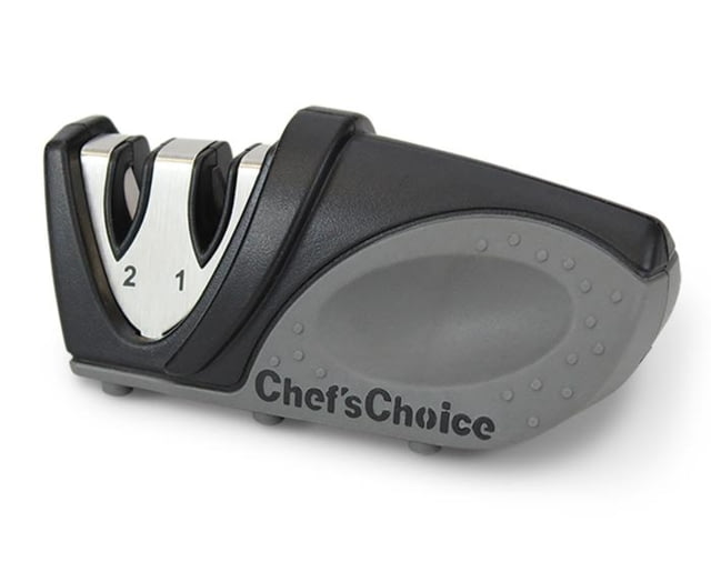 Chef's Choice Model 476 Mouse Manual Knife Sharpener 2-Stage 20-Degree Dizor Charcoal Grey/Black - Chef's Choice