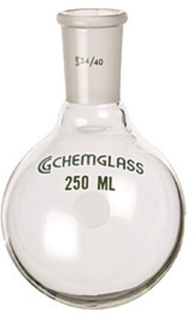 Chemglass Round-Bottom Boiling Flasks Heavy Wall Chemglass