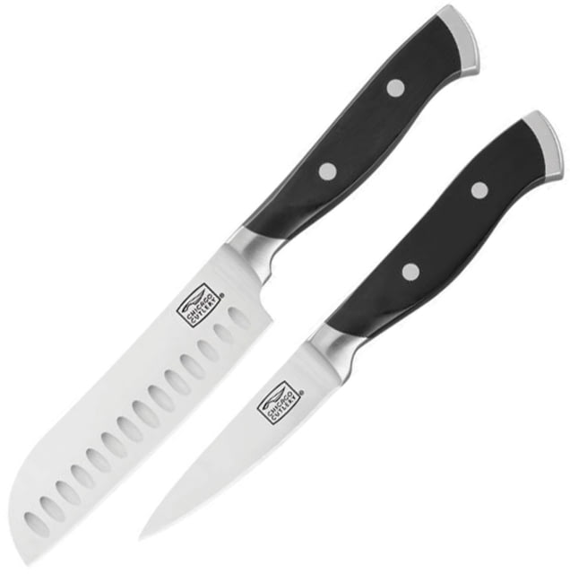 Chicago Cutlery Armitage Two Piece Set Knife Black polymer handle - Chicago Cutlery