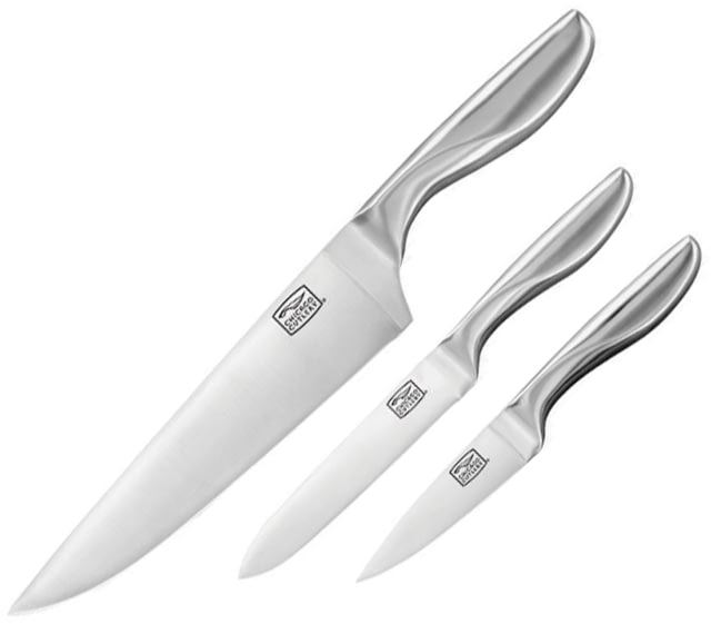 Chicago Cutlery Clybourn Kitchen Set Knife Brushed stainless handle - Chicago Cutlery