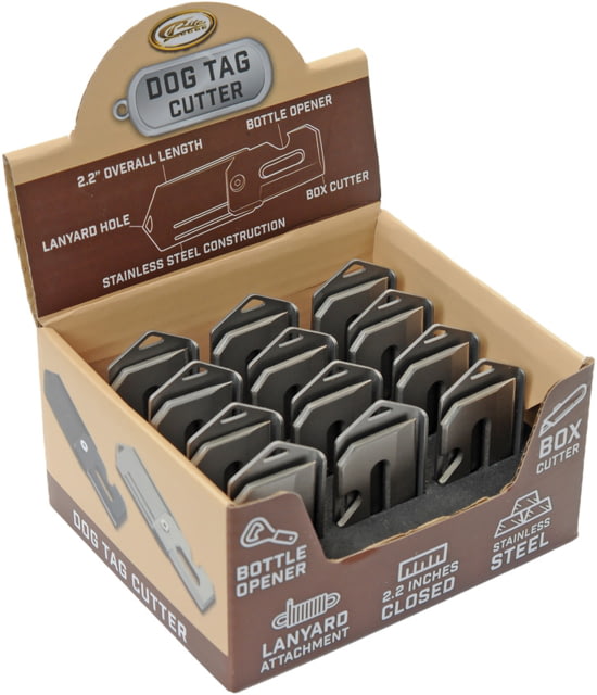 China Made Dog Tag Cutter Folder 12Pc CN