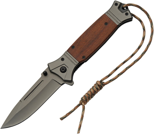 China Made FK-5 Linerlock Wood CN - China Made
