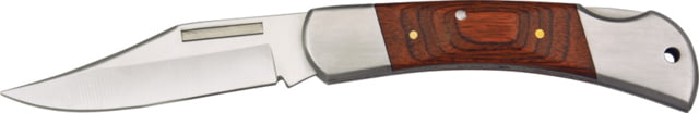 China Made Lockback Blade with Brown Pakkawood Handle CN - China Made