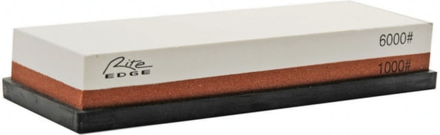 China Made Sharpening Stone 1000/6000 7.25in X 2.63in X 1.25in Stone 7in X 2.25in X 1.13in 1000 Grit Side For Sharpening And 6000 Grit Side For Honing - China Made
